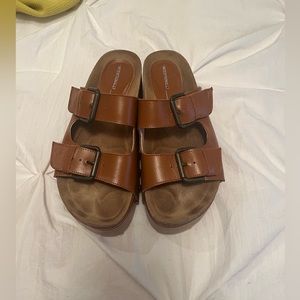 Free People rule breaker platform sandal.